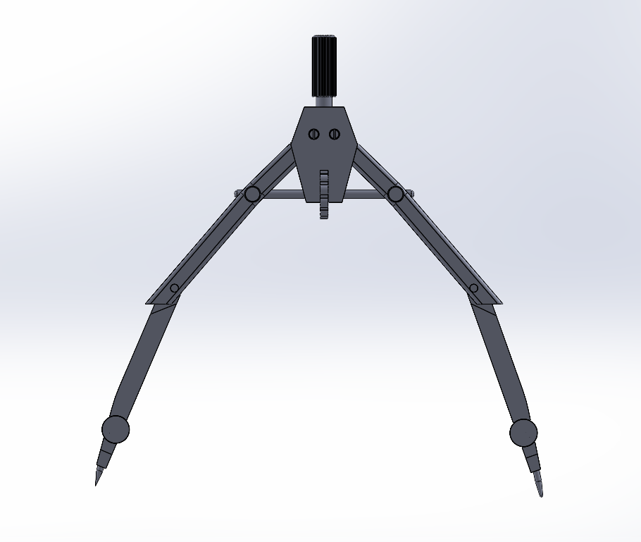 Mechanical Compass front view