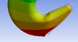 Deformation zoomed view