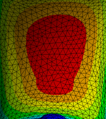 Stress zoomed view