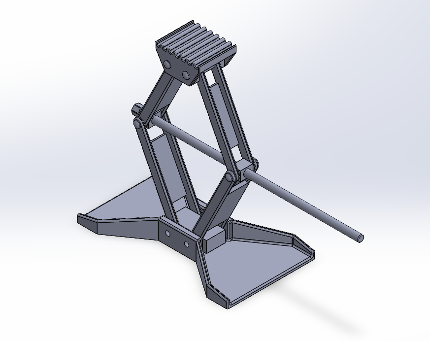 Mechanical Jack isometric view